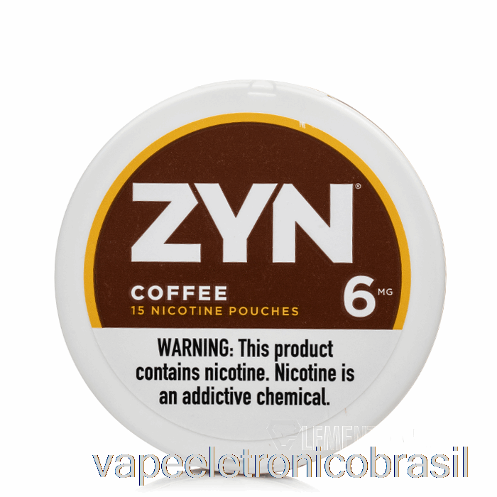 Bolsas De Nicotina Vape Eletronico Zyn - Café 6mg